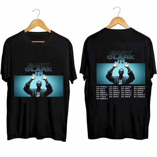 Gary Clark Jr. 2024 Tour Shirt, Gary Clark Jr. Fan Shirt