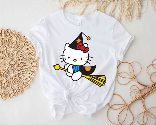 Hello Kitty Halloween Tshirt, Hello Kitty Gifts T Shirt