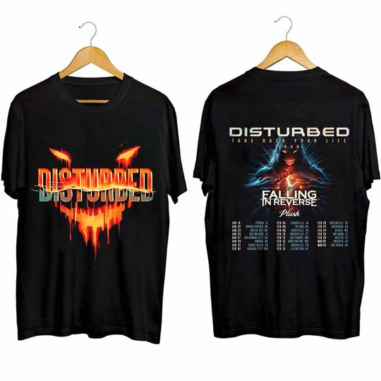 Discover Disturbed 2024 Tour Shirt, Disturbed 2024 Concert Shirt