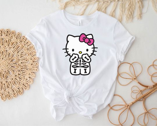 Hello Kitty Halloween Costume Cat Tshirt, Hello Kitty T Shirt