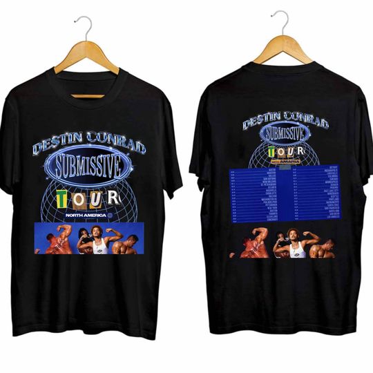 Destin Conrad Submissive Tour 2024 Shirt, Destin Conrad Fan Shirt