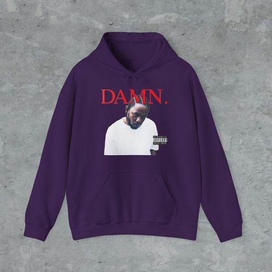 DAMN. Kendrick Lamar Personalizable Embroidered Hoodie