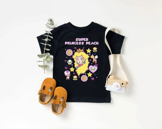 Princess Peach Shirt, It's Peach Time Shirt,Pink Princess T Shirt