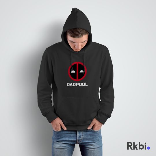 Discover Dadpool Hoodie - Unleash Your Dad Humor with Superhero Style