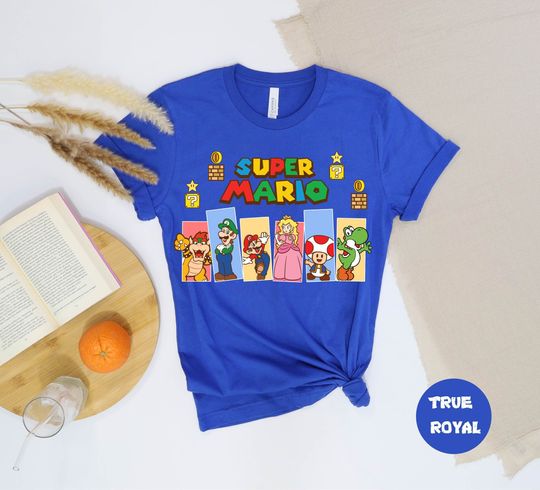 Super Mario Shirt, Super Mario Birthday Shirt, Super Mario Family Shirt