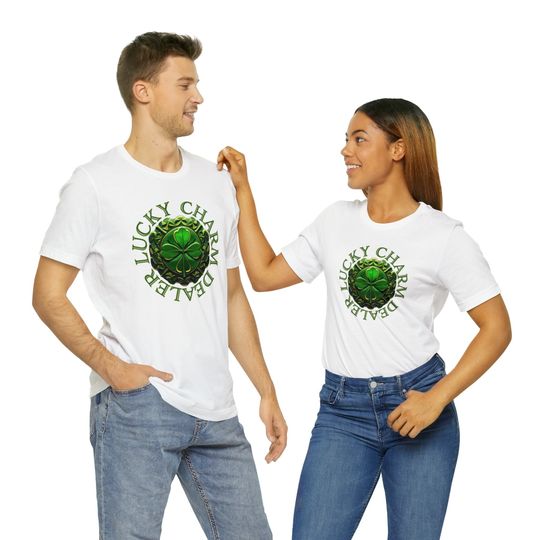 Discover Custom Lucky Charm St Patricks Day Jersey T-Shirt