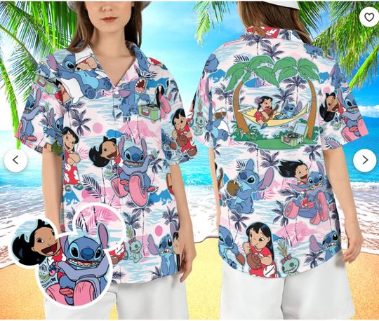 Discover Tropical Lilo Stitch Hawaii Shirt