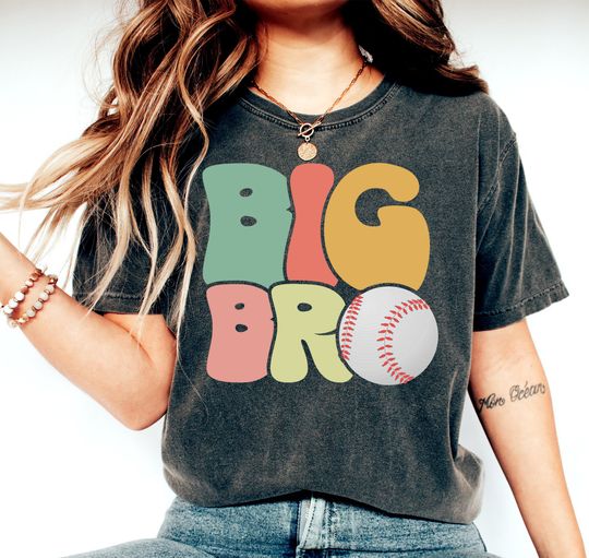 Discover Big Bro Shirt, Baseball Shirt, Baseball Lover Shirt
