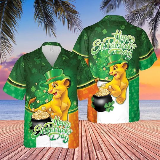 Discover Happy Patrick's Day Irish Lucky Vibes Hawaii Shirt