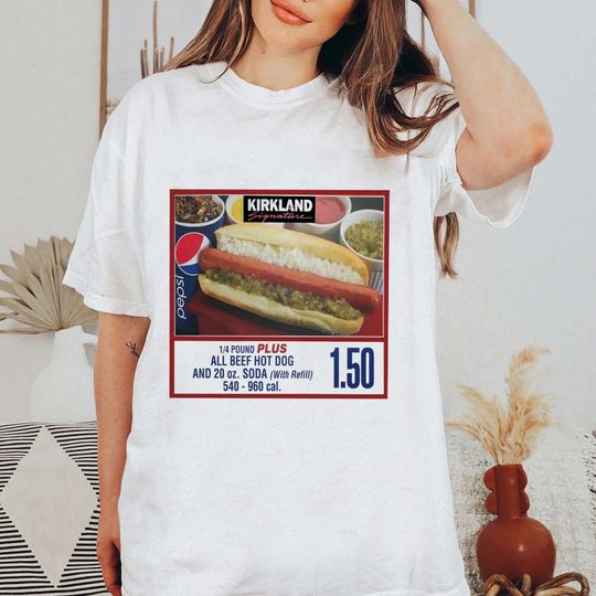 Costco Hot Dog & Soda Combo Tshirt