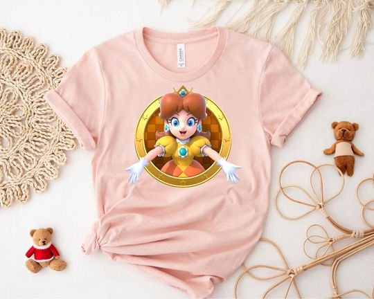 Princess Daisy Star Shirt, Princess Daisy Shirt