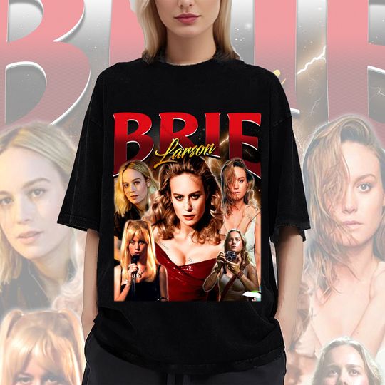 Discover Retro Brie Larson Shirt -Brie Larson T Shirt