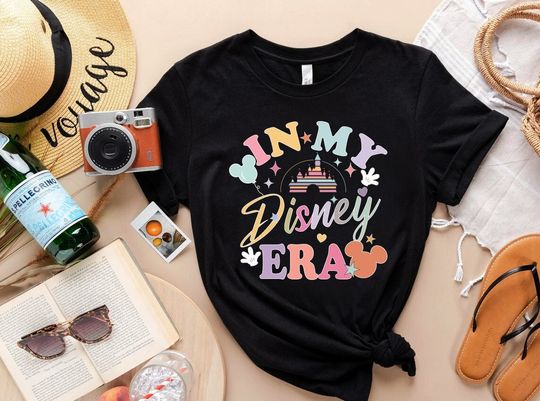 Discover In My Disney Era Bella Canvas Shirt, Disney Trip shrt, Colorful Vacay