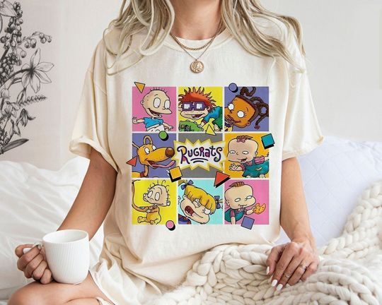 Rugrats Tommy And Friends Box T-shirt, Disney Rugrats Shirt, Rugrats And Friends Shirt
