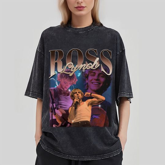 Retro ROSS LYNCH Shirt -Ross Lynch T Shirt