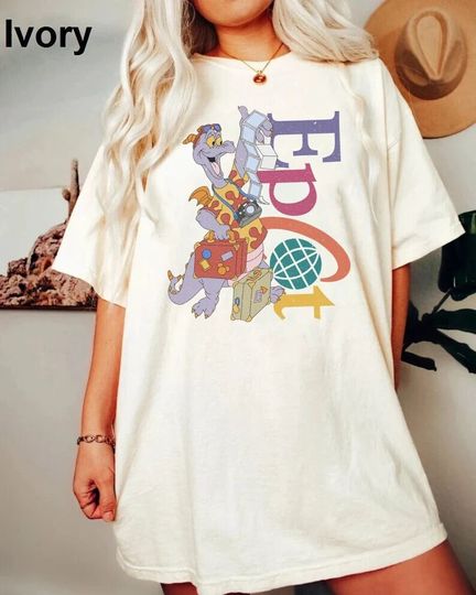 Discover Figment Shirt, Retro Disney Shirt, Epcot Figment Shirt, Epcot Center Shirt