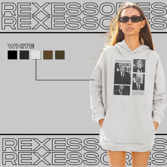 Discover Vintage Donald Trump Hoodie, Mother's Day Gift