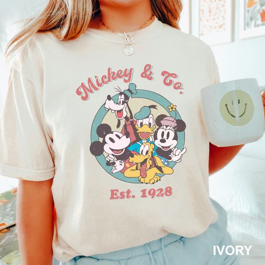 Discover Mickey & Co 1928 Shirt, Disney Shirt, Mickey and Co. Est. 1928