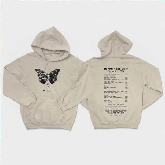 Kendrick Lamar hoodie To pimp a butterfly Tracklist Sweatshirt