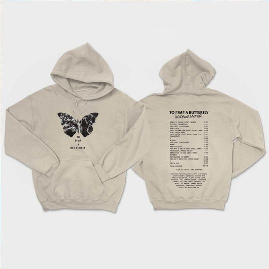 Kendrick Lamar hoodie, To pimp a butterfly Tracklist