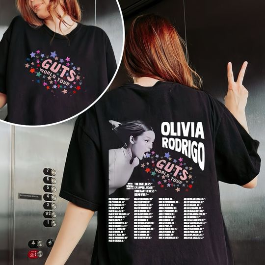Discover Guts Olivia World Tour Shirt, Vintage Olivia Guts Tour Shirt