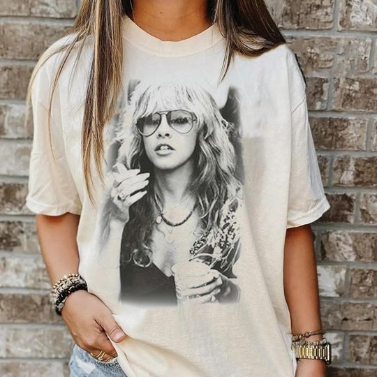 Discover Stevie Nicks Shirt  Fleetwood Mac Shirt  Retro Stevie Nicks T-shirt