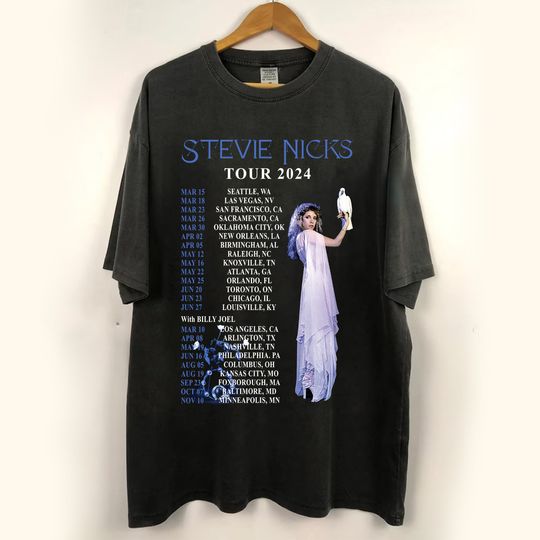 Stevie Nicks 2024 Live In Concert T-Shirt, Vintage Stevie Nicks Shirt