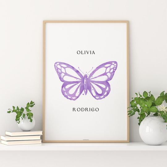 Olivia Rodrigo Poster, GUTS album, A Gift for Olivia Rodrigo Fan