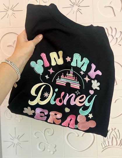 Disneyland Embroidered Sweatshirt, Disneyland Sweatshirt, Disneyland Shirt, Disneyland Sweatshirt