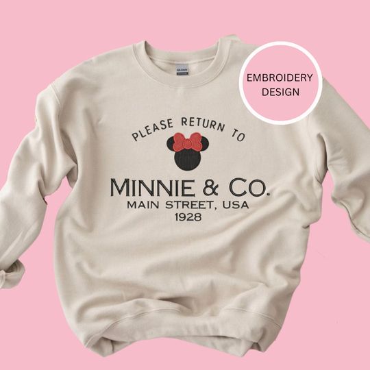 Disneyland Embroidered Sweater, Disneyland Sweatshirt, Disneyland Shirt, Disneyland Sweatshirt