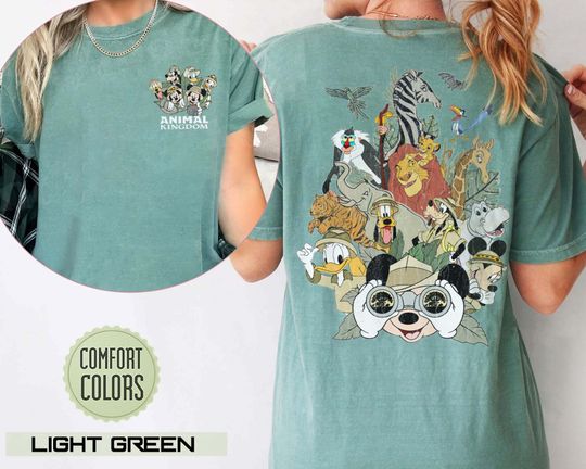 Disney Animal Kingdom Shirt, Mickey and Friends Shirt, Mickey Safari Shirt