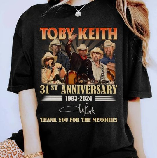 Discover Rip Toby Keith T-shirt, Vintage Toby Keith 90s Shirt