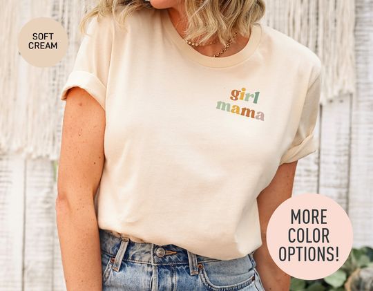 Discover Girl Mama Shirt, Mom Shirt, Mama Shirt, Mom with Girls Shirt