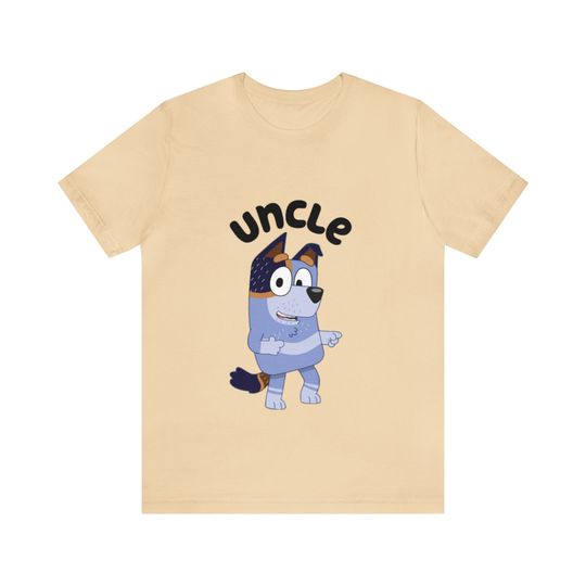 Uncle Stripe shirt, Unisex Short Sleeve Tee, BlueyDad family