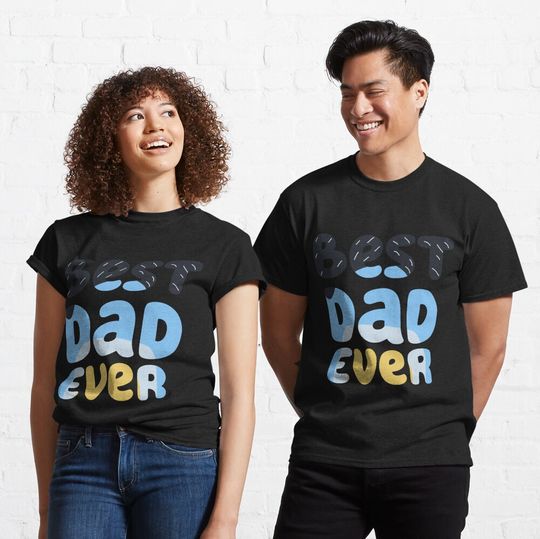 Discover Best Dad Ever Bandit classic T-shirt