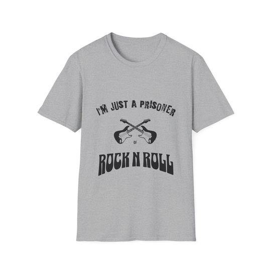 Discover I'm Just A Prisoner of Rock n' Roll Vintage T Shirt