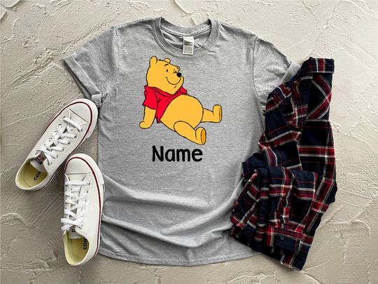 Personalized Winnie The  Pooh Disney Shirt, Disney Family Matching Shirt