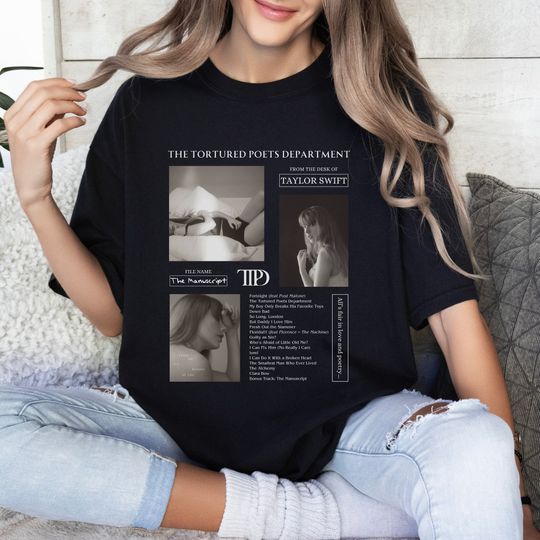 Discover The Tortured Poets Department TTPD Taylor T-Shirt, Taylor Fan Gift