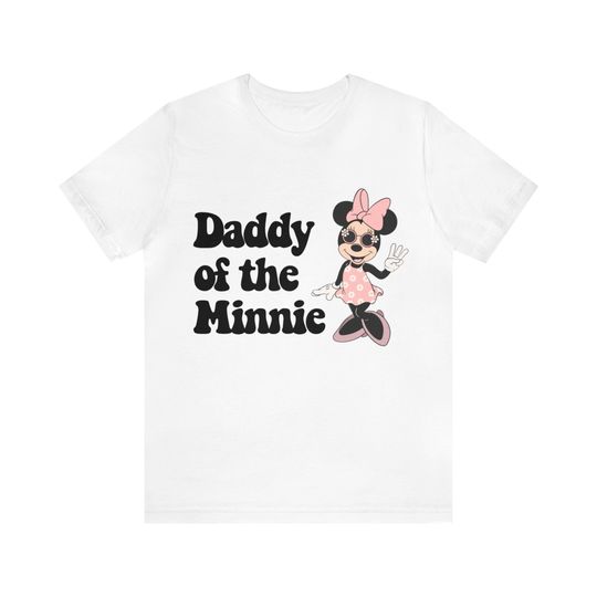 Discover Daddy Minnie Mouse Birthday Shirt