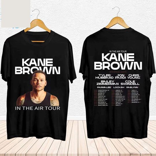 Kane Brown In The Air Tour 2024 Shirt, Kane Brown Fan Shirt