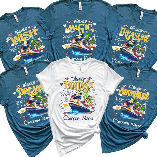 Discover Custom Disney Cruise Shirt, Disney Cruise 2024 Shirts