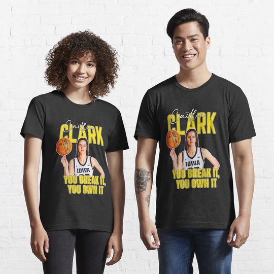 Caitlin Clark Record You Break It You Own Essential T-Shirt