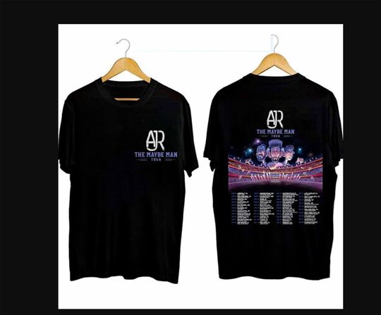 Discover 2024 Tour AJR Maybe Man Band T-Shirt Fans Size Gift