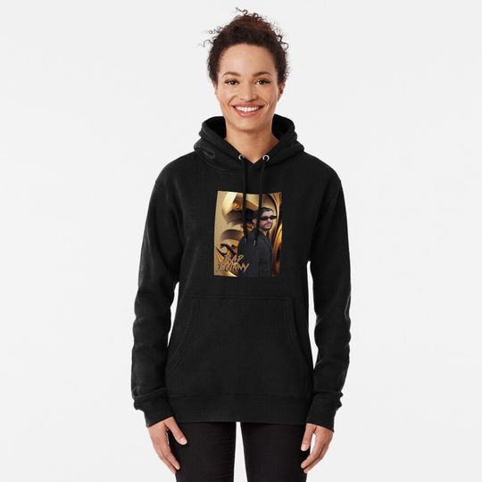 Discover Bad Bunny graphic pullover hoodie