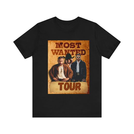Bad Bunny Most Wanted Tour t-shirt