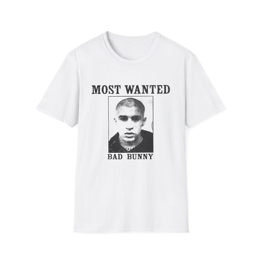 Discover Most Wanted Tour Bad Bunny Shirt, Nadie Sabe Lo Que Va Pasar Maana T-Shirt