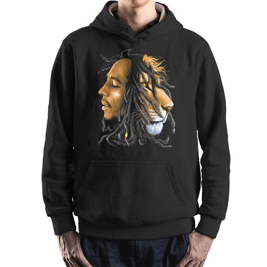 Bob Marley Lion Hoodie and Sweatshirt