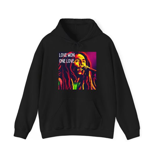 Bob Marley Hoodie - FREE UK DELIVERY
