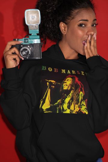 Music Poster Hoodie - Bob Marley Hoodie