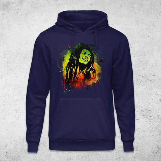 Bob Marley Hoodie - Unisex Pullover Hoodie